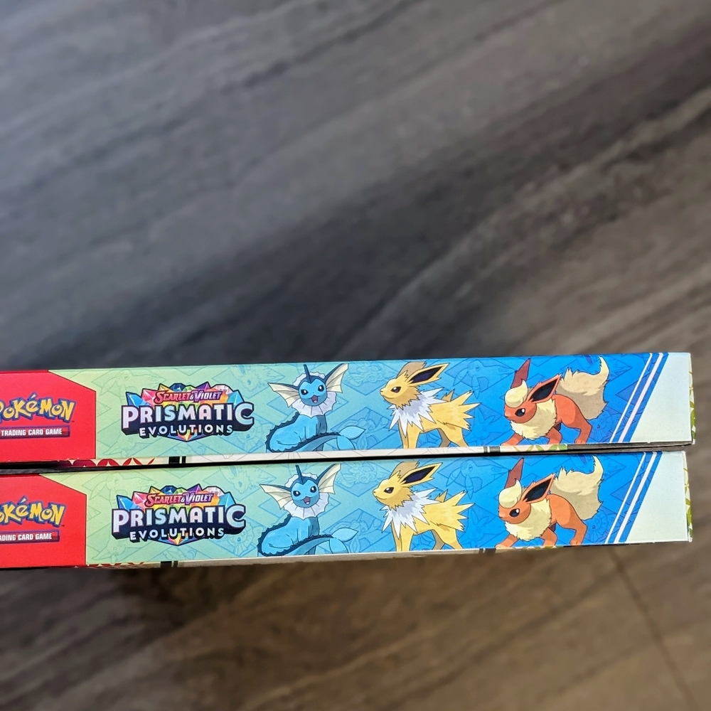2x 💎 Prismatic Evolutions 💎 Poster Collection Pokemon Cards FACTORY SEALED - Picture 4 of 16